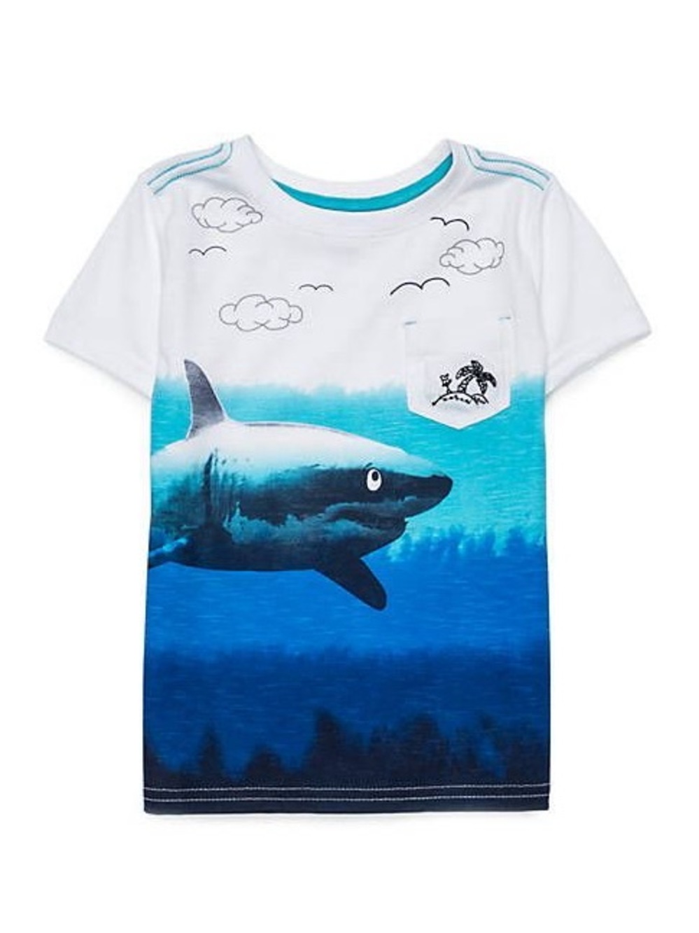 Lightning Bug shark short sleeve tee